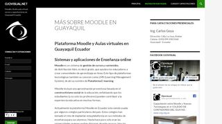 
                            7. Más sobre Moodle en Guayaquil | OJOVISUAL.NET