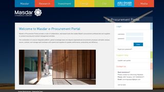 
                            4. Masdar e-Procurement Portal