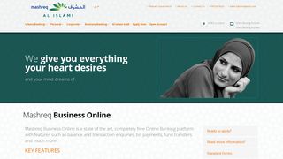 
                            7. Mashreq Business Online