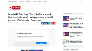 
                            6. Masih GAGAL Juga? Coba #4 Cara masuk jika lupa kata sandi ...