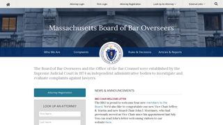 
                            3. Massachusetts Board of Bar Overseers