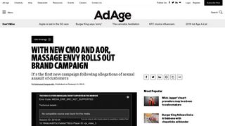 
                            9. Massage Envy rolls out new brand campaign | CMO Strategy - Ad Age