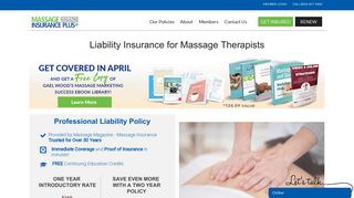 
                            9. Massage Magazine Insurance Plus