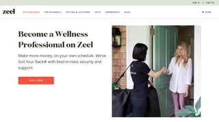 
                            2. Massage Therapist Jobs Near Me | Join Zeel's Network