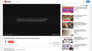 
                            8. MASSCRYP Plan in Hindi | masscryp.com best earning plan - YouTube