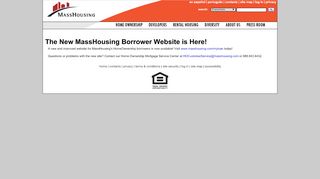 
                            2. MassHousing Borrowers