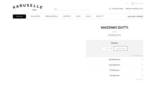 
                            10. MASSIMO DUTTI - karuselle.com