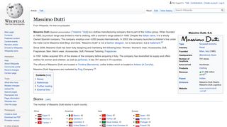 
                            7. Massimo Dutti - Wikipedia