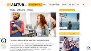 
                            13. Master and More Messe | Messe rund ums Master-Studium