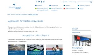 
                            2. Master Application - Technische Hochschule Ingolstadt