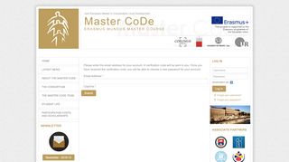 
                            9. Master CoDe - Login page
