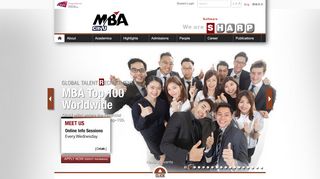 
                            8. Master of Business Administration (MBA) | City University of Hong Kong