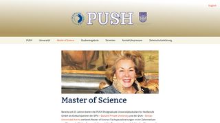 
                            5. Master of Science | PUSH