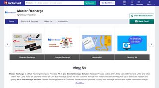 
                            5. Master Recharge, Udaipur - Service Provider of Mobile Recharge ...