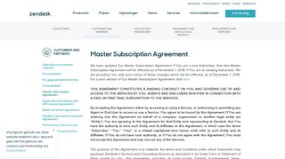 
                            12. Master Subscription Agreement | Zendesk