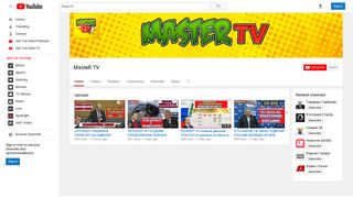 
                            1. MasteR TV - YouTube