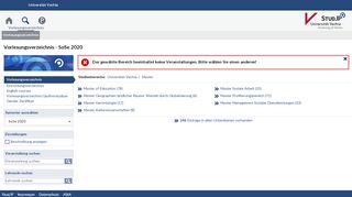 
                            8. Master (WiSe 2018 / 2019) 392 Veranstaltungen - Stud.IP - Universität ...