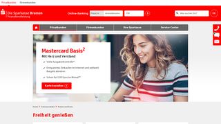 
                            3. Mastercard Basis | Die Sparkasse Bremen AG