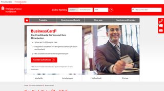 
                            13. Mastercard Business (Kreditkarte) | Kreissparkasse Heilbronn