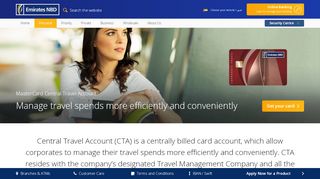 
                            8. Mastercard Central Travel Account - Emirates NBD