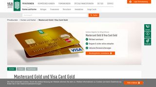 
                            5. Mastercard Gold & Visa Card Gold: Kreditkarten - OLB