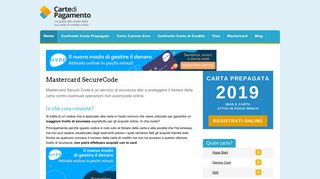 
                            4. Mastercard Secure Code - Cos'è e come funziona