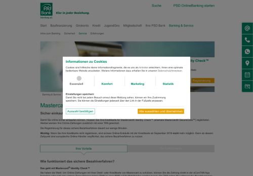 
                            1. Mastercard® SecureCode™ - PSD Bank Nürnberg