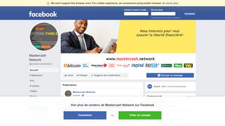 
                            4. Mastercash Network - Accueil | Facebook