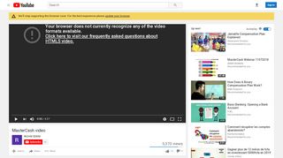
                            3. MasterCash video - YouTube