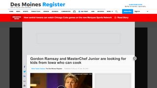 
                            6. MasterChef Junior looking for cooks from Iowa for Season 8