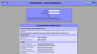 
                            2. MasterCom Ver. 24.1.93 - Login