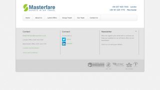 
                            2. Masterfare | Experts In Air Travel - Login Iframe