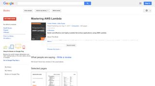 
                            11. Mastering AWS Lambda