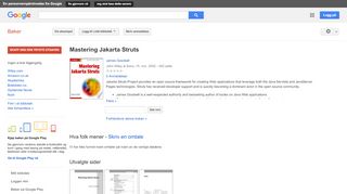 
                            7. Mastering Jakarta Struts - Resultat for Google Books
