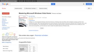 
                            4. Mastering Microsoft Windows Vista Home: Premium and Basic