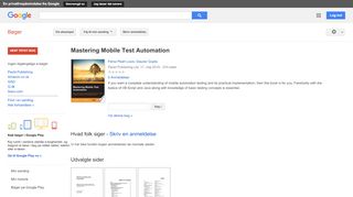 
                            7. Mastering Mobile Test Automation