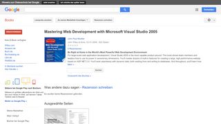 
                            9. Mastering Web Development with Microsoft Visual Studio 2005