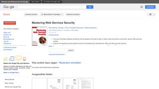 
                            4. Mastering Web Services Security