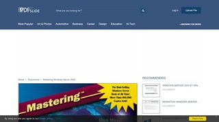 
                            13. Mastering Windows Server 2003 - DOCSLIDE.NET