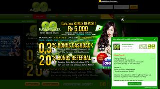 
                            3. Masterpoker99 Master Agen Poker Domino 99 Online Terpercaya