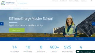 
                            3. Masters programmes in sustainable energy engineering : InnoEnergy ...