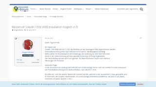 
                            6. Mastervolt Soladin 1500 WEB Installation möglich in D - PV-Anlage ...