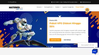 
                            4. Masterweb | MWN Webhosting No. 1 Indonesia