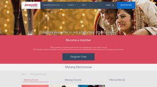 
                            12. Matang Matrimonial - Matrimony - Matang Marriage - Jeevan Sathi