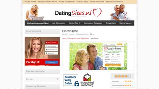 
                            13. Match4me - 36 Reviews | Lees hier alle Ervaringen! - Datingsites.nl
