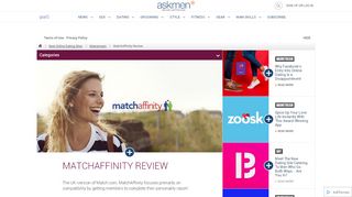 
                            5. MatchAffinity Review - AskMen