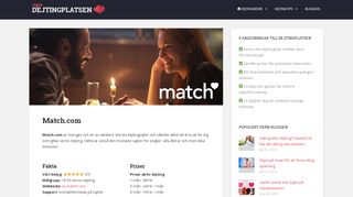 
                            5. Match.com - KLICKA HÄR för gratis registrering på Match ... - Dejting