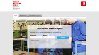 
                            1. Matchingtool - Berlin braucht dich!