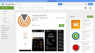 
                            3. matchpointGPS - التطبيقات على Google Play