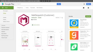 
                            7. MatDespatch (Customer) - Apps on Google Play